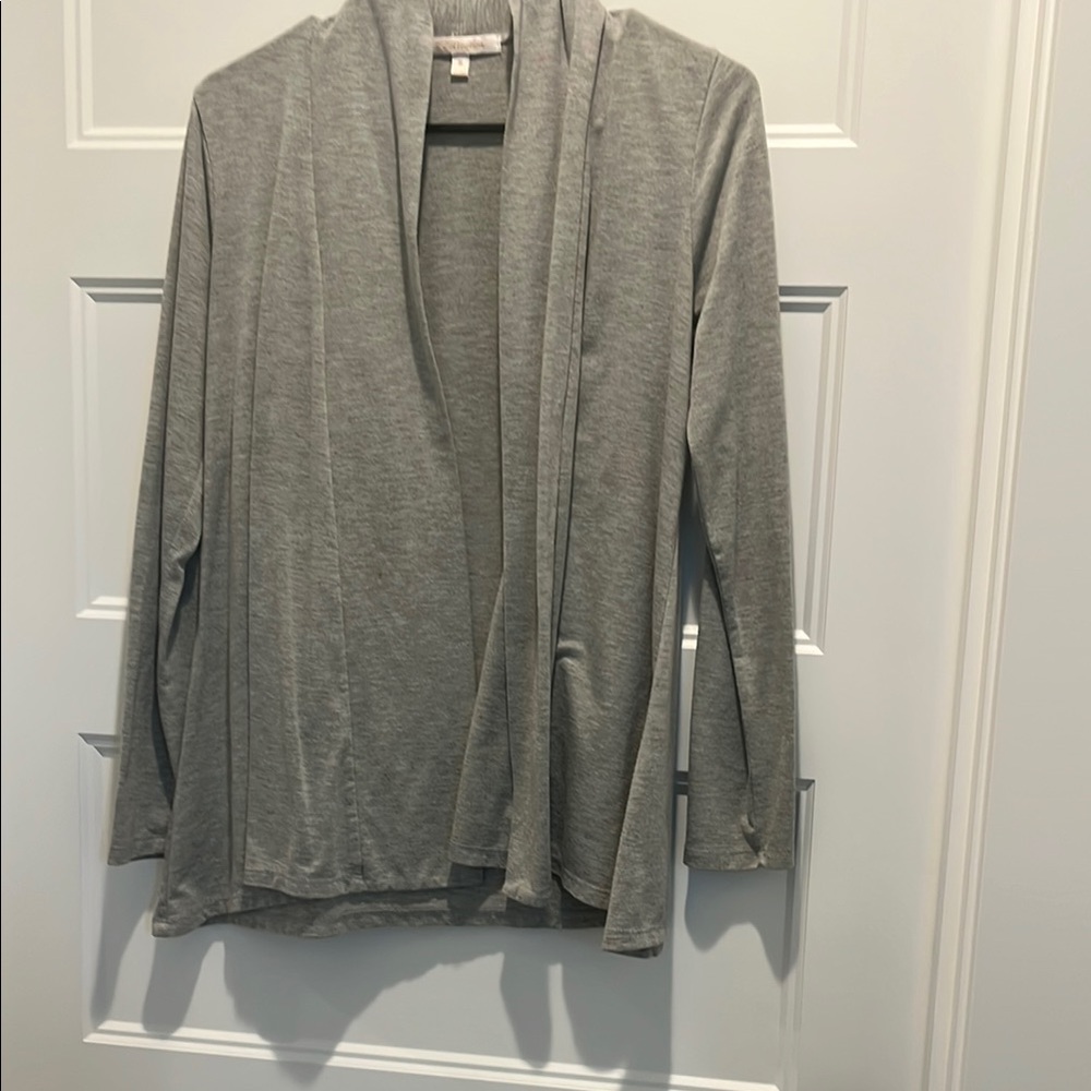 GG Collection Light Gray Cardigan